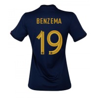 Ranska Karim Benzema #19 Kotipaita Naiset MM-kisat 2022 Lyhythihainen